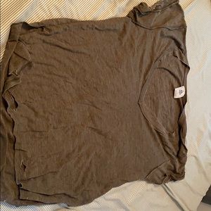 Olive tee shirt
